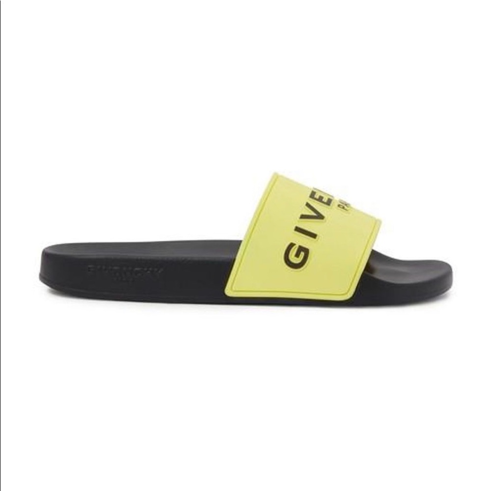 Givenchy BRAND NEW rare pale yellow pool slide 38